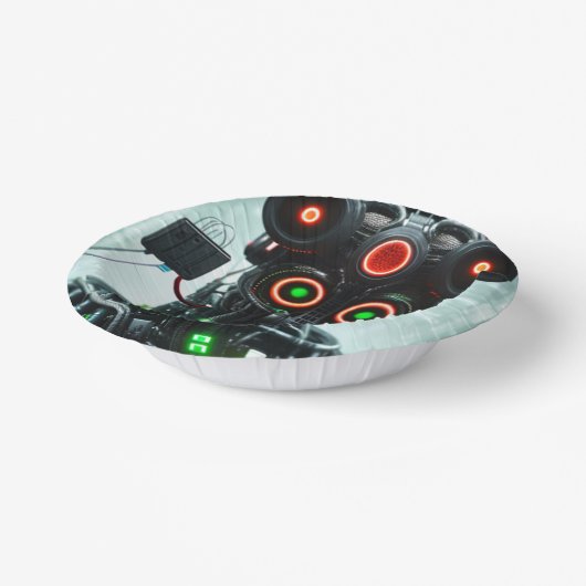 Robot 5 bols en papier (Angulaire)