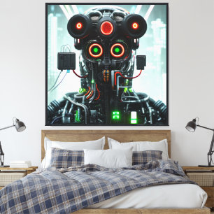 Robot 5 canvasprint canvas afdruk