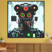 Robot 5 canvasprint canvas afdruk (Insitu (Woonkamer))