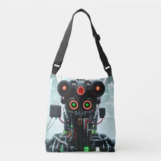 Robot 5 crossbody tas (Voorkant)