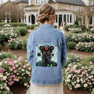 Robot 5 femmes veste denim