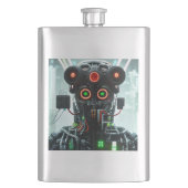 Robot 5 fiole en acier inoxydable (devant)