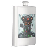 Robot 5 fiole en acier inoxydable (Droite)