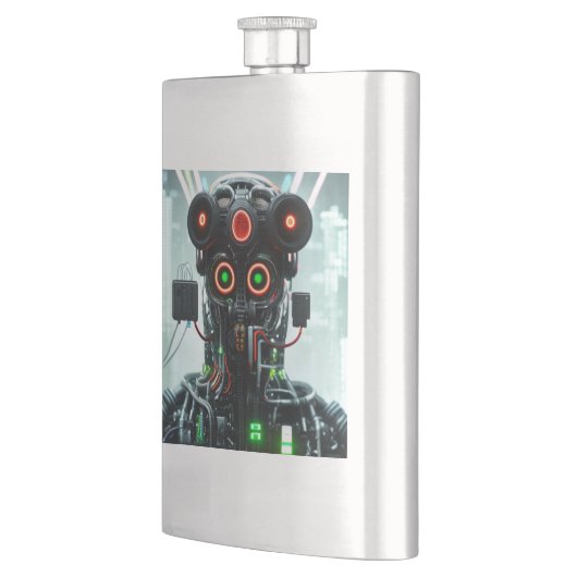 Robot 5 fiole en acier inoxydable (Gauche)