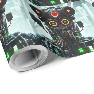 Robot 5 mat inpakpapier