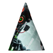 Robot 5 party petten feesthoedjes (Rechts)