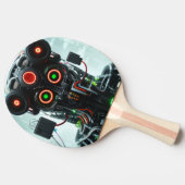 Robot 5 pingpongpeddel tafeltennisbatje (Zijkant)