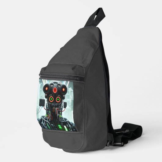 Robot 5 sling tas rugzak (Rechterhoek)