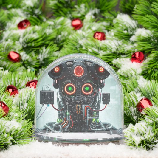 Robot 5 snow globe (Noël)