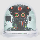 Robot 5 snow globe sneeuwbol (Achterkant)