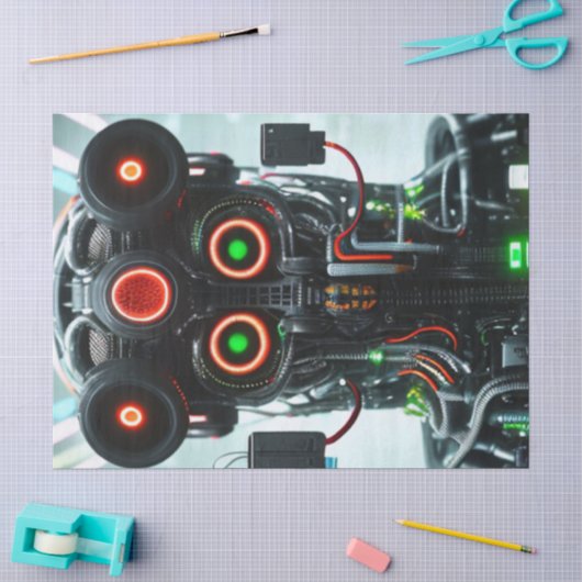 Robot 5 tissue papier (Craft)