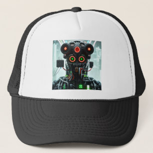 Robot 5 trucker hoed pet