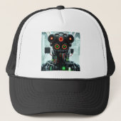 Robot 5 trucker hoed trucker pet (Voorkant)