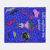 Robot Alien Spaceships Enfants Moyenne couverture (Devant (Horizontal))