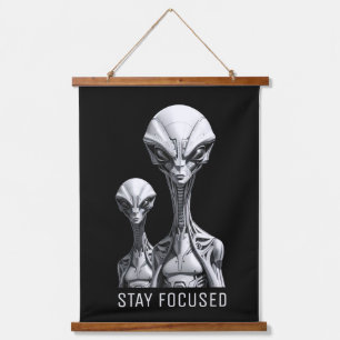 Robot Aliens Hangend Wandkleed