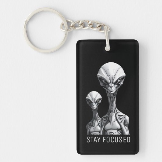 Robot Aliens Sleutelhanger (Voorkant)