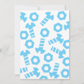 Robot Anniversaire Invitation robots (Dos)