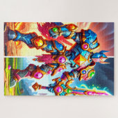 Robot Art Legpuzzel (Horizontaal)