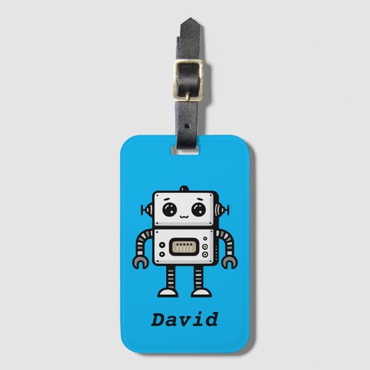 Robot Bagagelabel (Voorkant (verticaal))