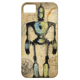 Robot Blueprint #1 iPhone 11 Hoesje