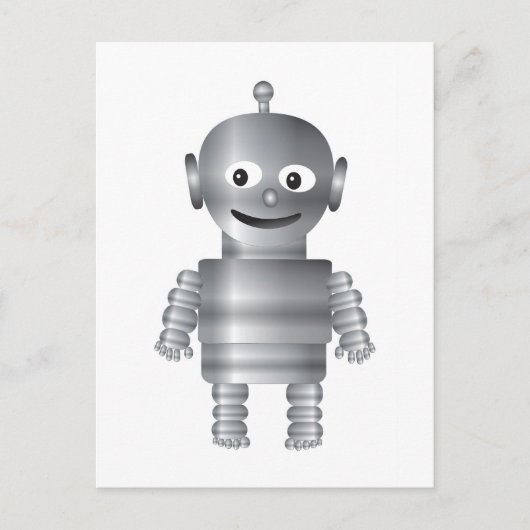 Robot Briefkaart (Voorkant)