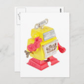 Robot - Briefkaart (Voorkant / Achterkant)