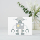 robot briefkaart (Staand voorkant)