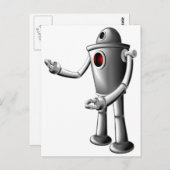 Robot Briefkaart (Voorkant / Achterkant)