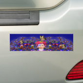 Robot Butterfly Bumpersticker (Op auto)
