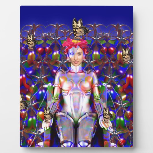 Robot Butterfly Fotoplaat (Voorkant)