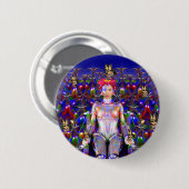 Robot Butterfly Ronde Button 5,7 Cm (Voorkant /achterkant)