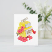 Robot - Carte postale (Debout devant)