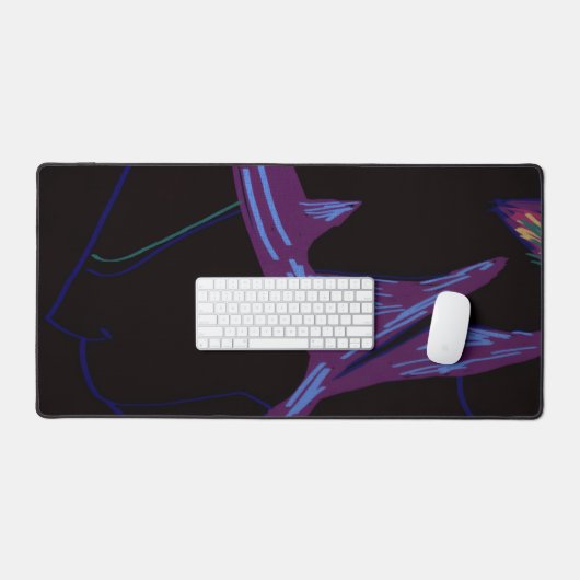 Robot Character Deskmat Bureaumat (Keyboard & Muis)