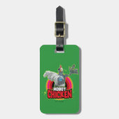 Robot Chicken Character Logo Bagagelabel (Voorkant verticaal)