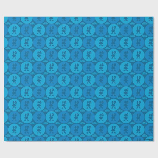 Robot Chicken Circle Pattern Cadeaupapier (Vlak)