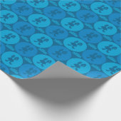 Robot Chicken Circle Pattern Cadeaupapier (Hoek)