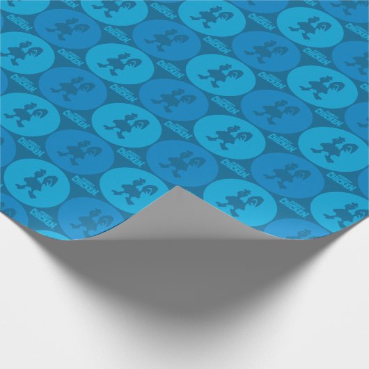 Robot Chicken Circle Pattern Cadeaupapier (Hoek)