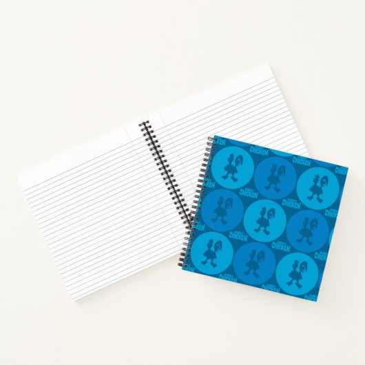 Robot Chicken Circle Pattern Notitieboek (Binnen)