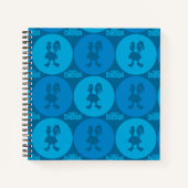 Robot Chicken Circle Pattern Notitieboek (Voorkant)