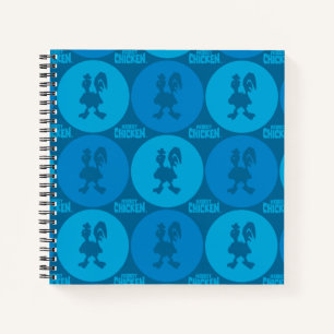 Robot Chicken Circle Pattern Notitieboek