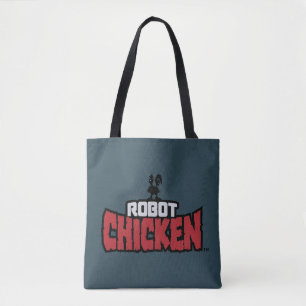 Robot Chicken Logo Draagtas