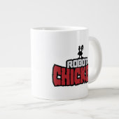 Robot Chicken Logo Extra Grote Beker (Voorkant rechts)