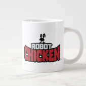 Robot Chicken Logo Extra Grote Beker (Rechts)