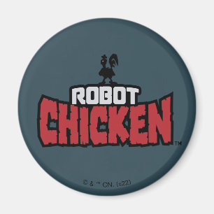 Robot Chicken Logo Magneet