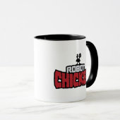 Robot Chicken Logo Mok (Voorkant rechts)