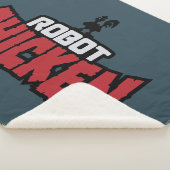 Robot Chicken Logo Sherpa Deken (3/4)