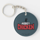 Robot Chicken Logo Sleutelhanger (Voorkant)