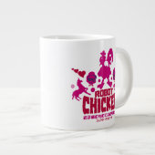 Robot Chicken Nerd Unicorn Graphic Extra Grote Beker (Voorkant rechts)