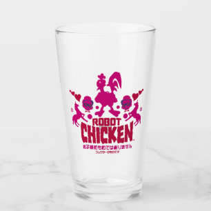 Robot Chicken Nerd Unicorn Graphic Glas