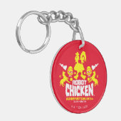 Robot Chicken Nerd Unicorn Graphic Sleutelhanger (Voorkant Links)